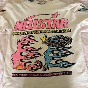 Kids Graphic T-Shirt - White & Pink